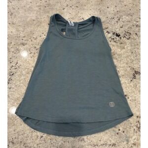 Balance Collection Teal Strappy Back Tank Top Size M